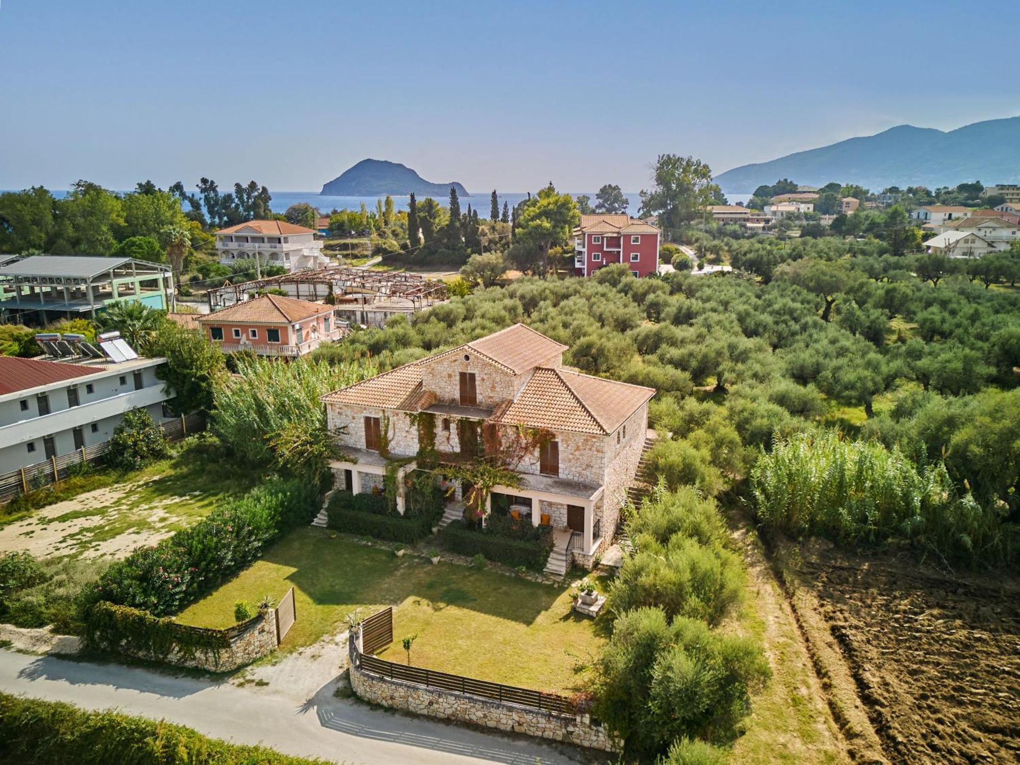Villa Pounente Лаганас Экстерьер фото